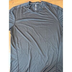 Ten Thousand Distance Shirt Mens Large Black Performance Running Training Tee